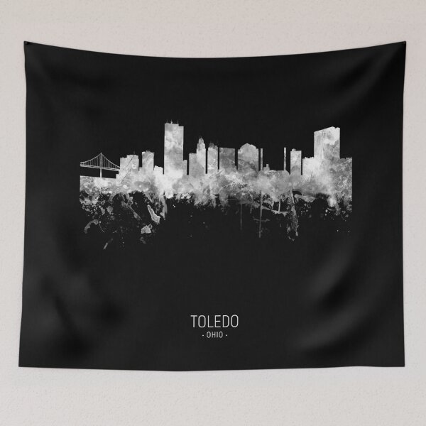 Item preview, Toledo Ohio Skyline designed and sold by ArtPrints.