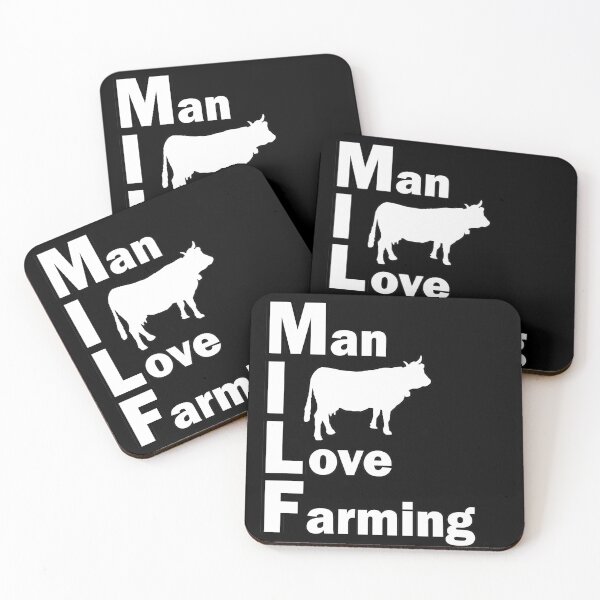 Item preview, MILF Man I Love Farming (white) designed and sold by verypunny2.
