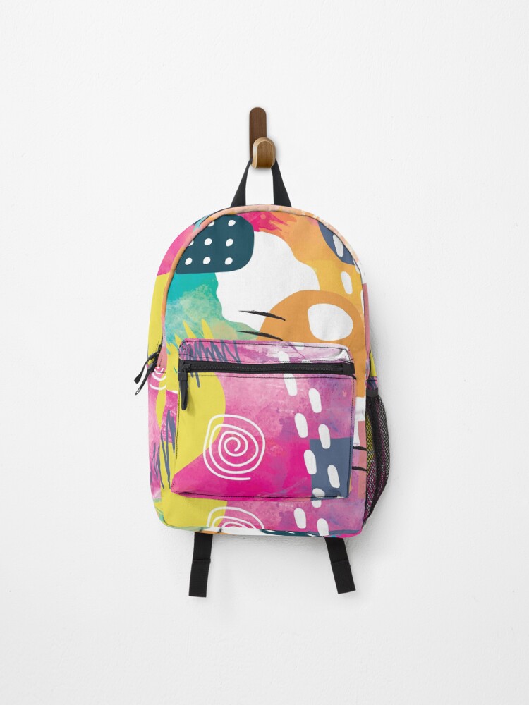 Thumbnail 1 of 3, Backpack, Pattern Creative 01 designed and sold by LOLLYANDJOYS.
