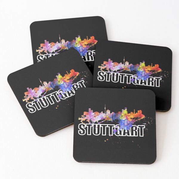 Item preview, Stuttgart skyline Baden Wuerttemberg capital designed and sold by DerNerd.