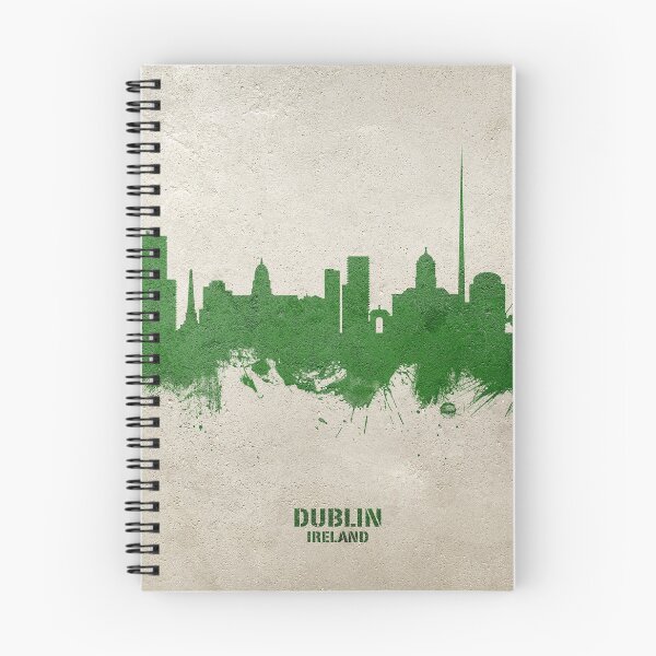 Artikelvorschau, Dublin Ireland Skyline entworfen und verkauft von ArtPrints.