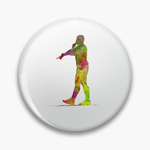 Item preview, Referee in watercolor, signaling foul 02 designed and sold by paulrommer.