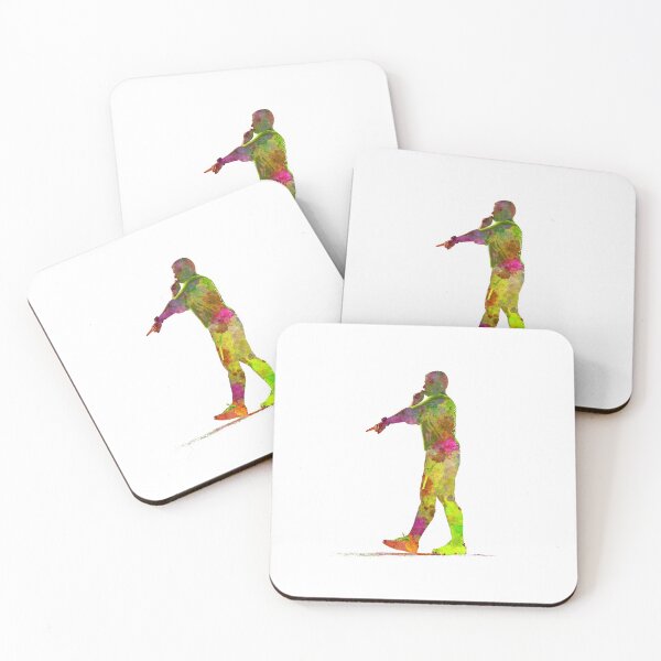 Item preview, Referee in watercolor, signaling foul 02 designed and sold by paulrommer.