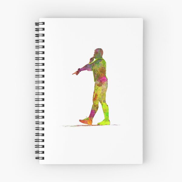 Item preview, Referee in watercolor, signaling foul 02 designed and sold by paulrommer.