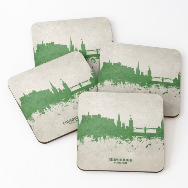 Item preview, Edinburgh Scotland Skyline designed and sold by ArtPrints.