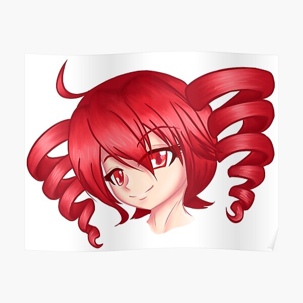 Kasane Teto Headshot Poster