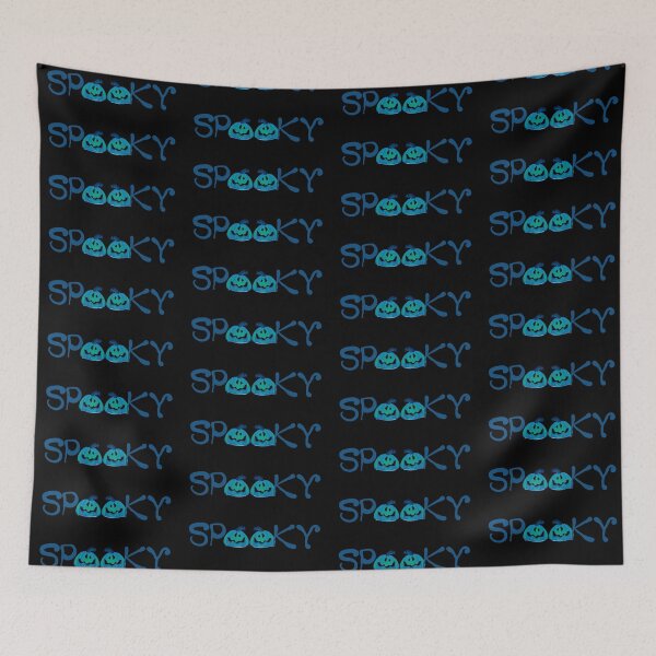 Item preview, SPOOKY - Blue designed and sold by PawsitiveMum.
