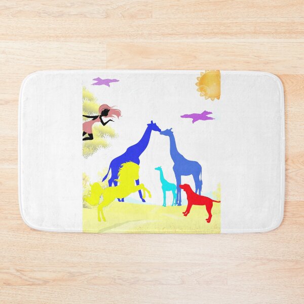 Item preview, colorful animal illustration  designed and sold by Colorise.