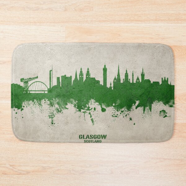 Item preview, Glasgow Scotland Skyline designed and sold by ArtPrints.