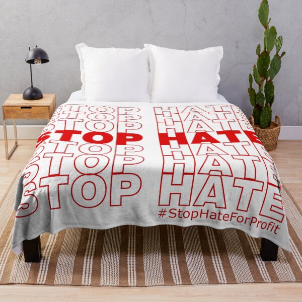 Item preview, Stop Hate, Anti-Trump designed and sold by Solomon Than.