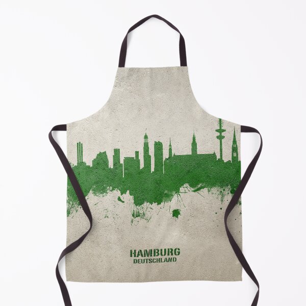 Item preview, Hamburg Germany Skyline designed and sold by ArtPrints.