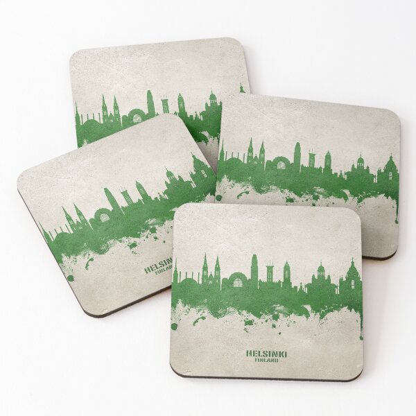 Artikelvorschau, Helsinki Finland Skyline entworfen und verkauft von ArtPrints.