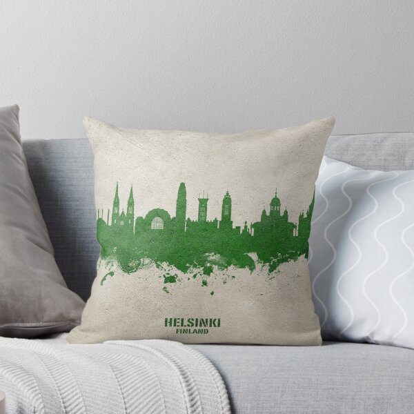 Artikelvorschau, Helsinki Finland Skyline entworfen und verkauft von ArtPrints.