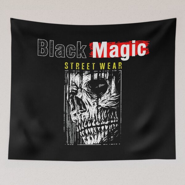 Item preview, Black Magic Street Wear Dark Art Gothic Skull Style designed and sold by darknessjeff86.