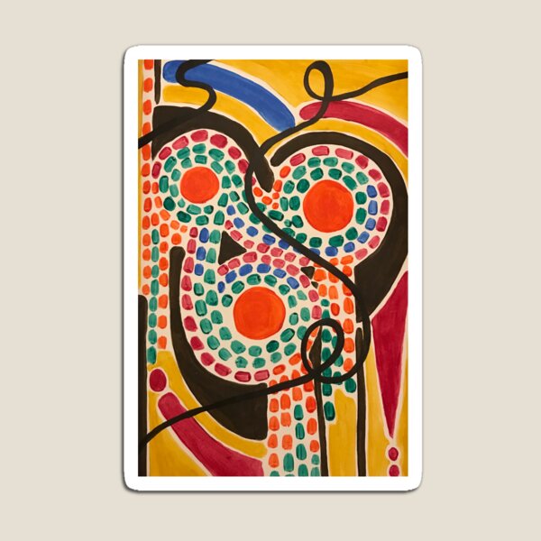 Trickling of the Threes Magnet