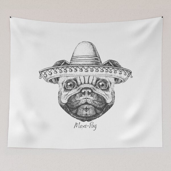 Item preview, Kief Mexi-Pug designed and sold by kief-clothes.