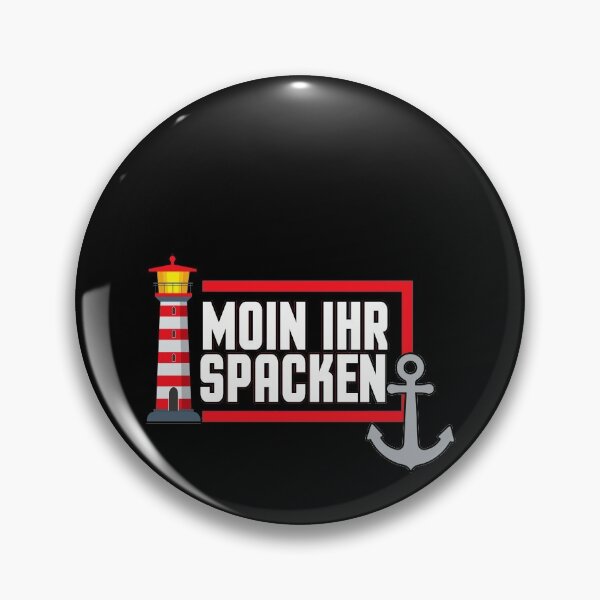 Item preview, Moin ihr Spacken Funny North German Plattdeutsch designed and sold by redshirtz.
