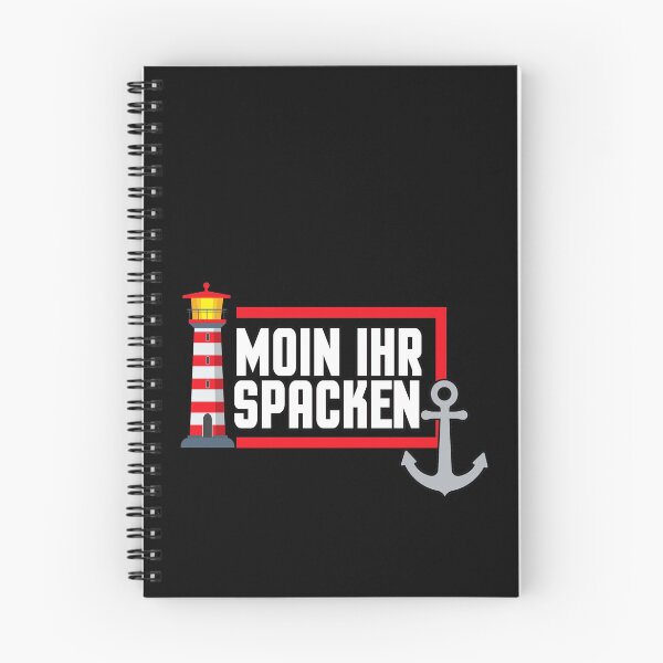 Item preview, Moin ihr Spacken Funny North German Plattdeutsch designed and sold by redshirtz.