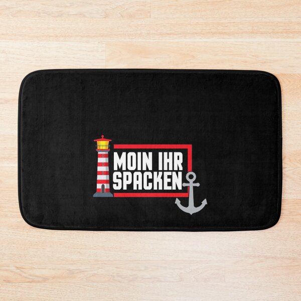 Artikelvorschau, Moin ihr Spacken Lustiges Norddeutsch Plattdeutsch entworfen und verkauft von redshirtz.