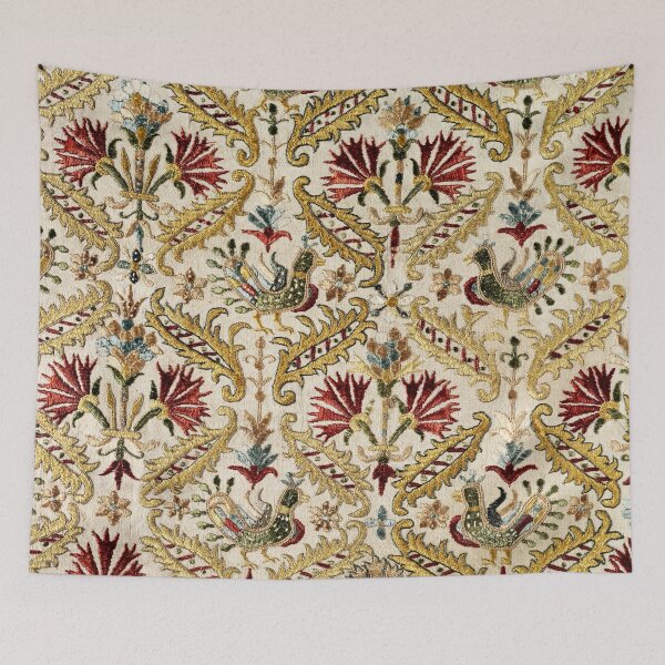 Item preview, Golden Vintage Bohemian Suzani  designed and sold by hellcom.