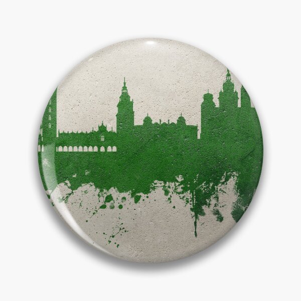 Item preview, Krakow Poland Skyline designed and sold by ArtPrints.