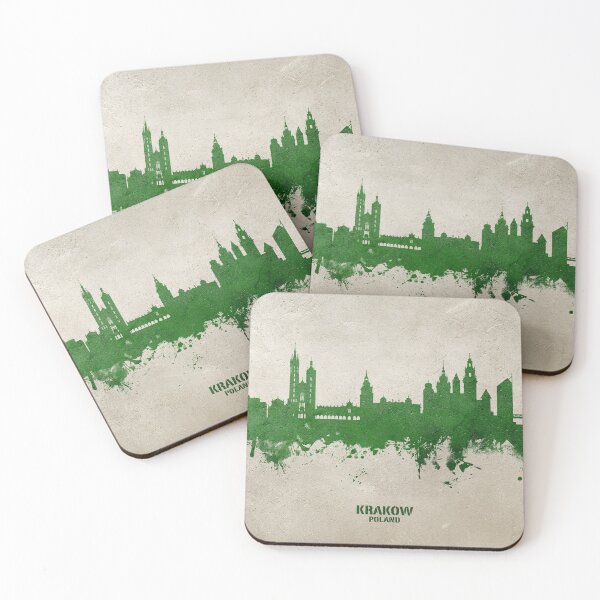 Item preview, Krakow Poland Skyline designed and sold by ArtPrints.