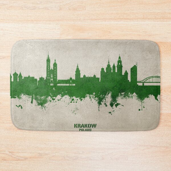 Item preview, Krakow Poland Skyline designed and sold by ArtPrints.