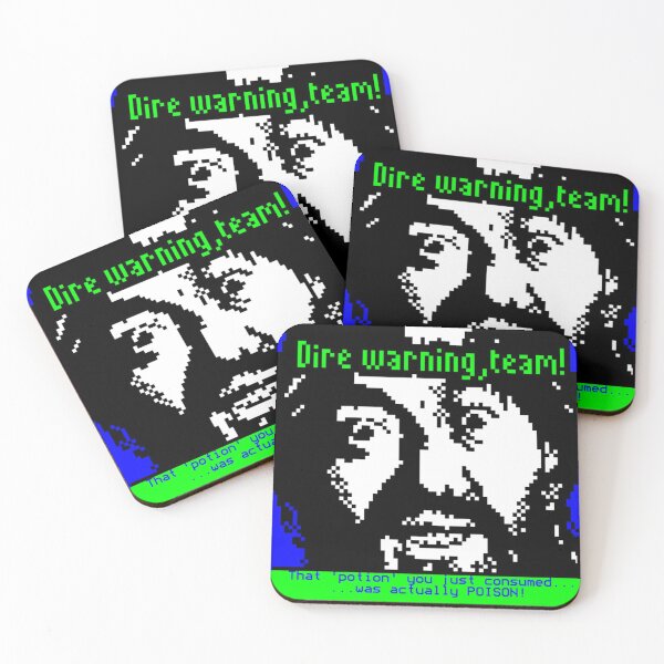 Item preview, Dire Warning, Team! – Treguard (Knightmare/Ceefax) designed and sold by AvengingMeteor.