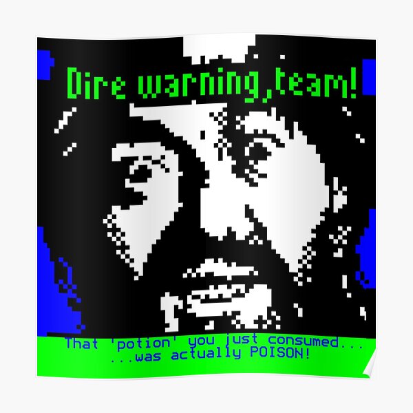 Dire Warning, Team! – Treguard (Knightmare/Ceefax) Poster