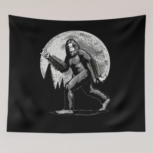 Item preview, Black Metal Bigfoot - Death Metal Bigfoot Heavy-Metal designed and sold by WOTUFAKA.