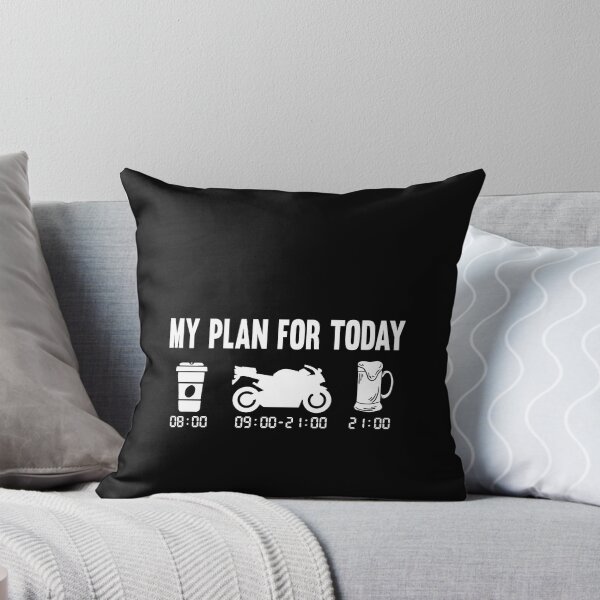 Item preview, My Plan for Today motorcycle gift funny Racer designed and sold by redshirtz.