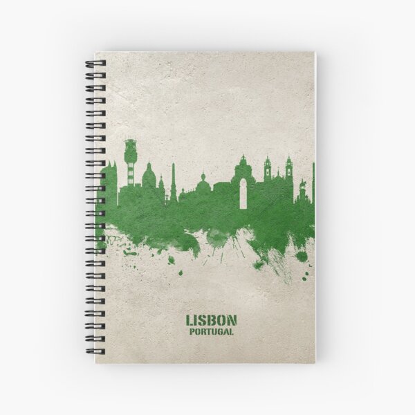 Aperçu de l'œuvre Lisbon Portugal Skyline créée et vendue par ArtPrints.