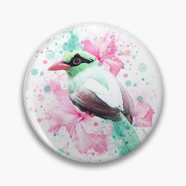 Item preview, Javan Green Magpie  designed and sold by chocolatemouse.