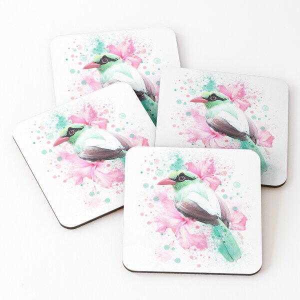 Item preview, Javan Green Magpie  designed and sold by chocolatemouse.