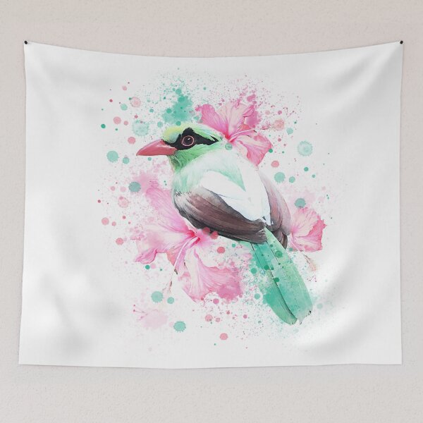 Item preview, Javan Green Magpie  designed and sold by chocolatemouse.