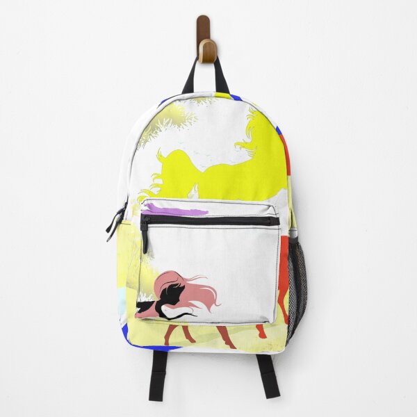 Item preview, colorful horses illustration designed and sold by Colorise.