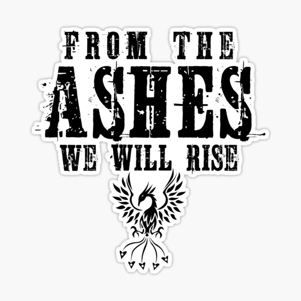 From the Ashes We Will Rise Black Block | Poster