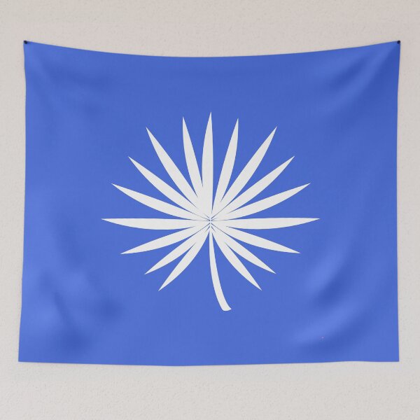Item preview, Leaf With Color Royal Blue designed and sold by Laura Vancleave.