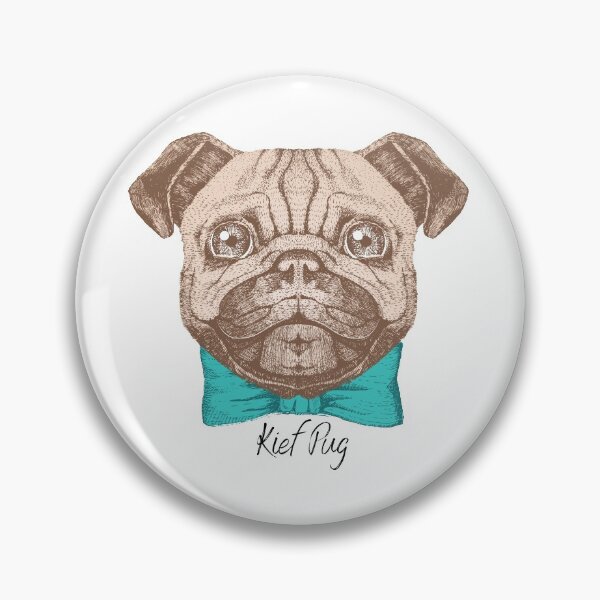 Item preview, Kief Pug With Bowtie designed and sold by kief-clothes.