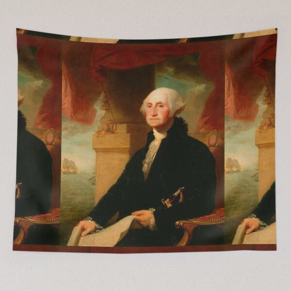 Item preview,  Portrait of George Washington designed and sold by Vintage Designs +.