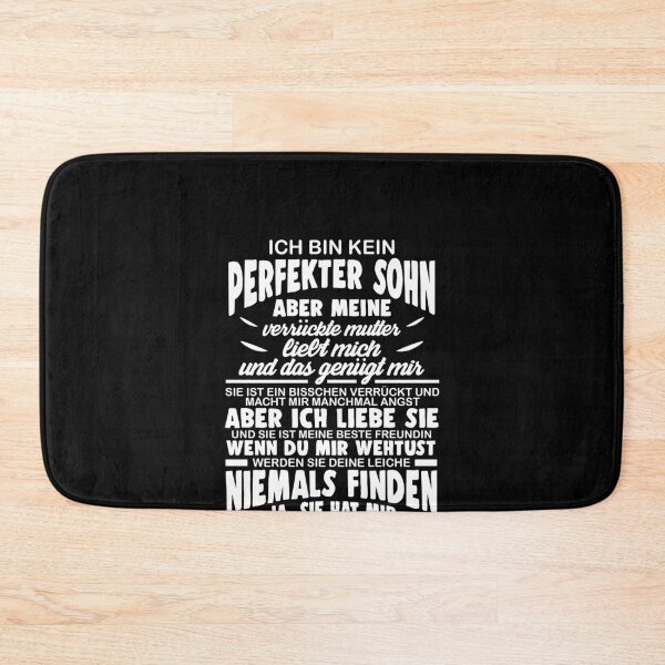 Artikelvorschau, Kein Perfekter Sohn Mutter Lustiger Spruch Design Geschenk entworfen und verkauft von redshirtz.