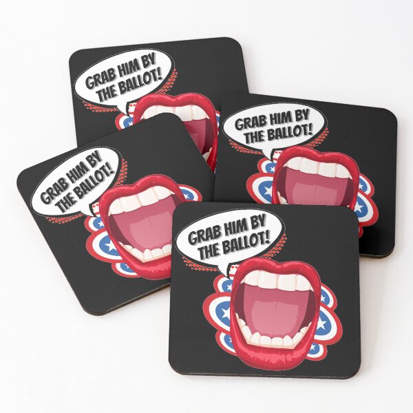 Item preview, Grab him by the ballot- Nasty woman vote!! designed and sold by AmazingEcraft.