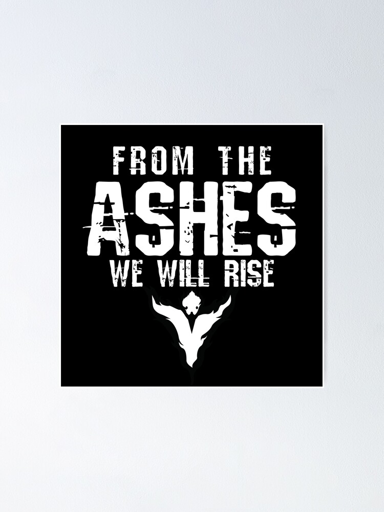 From the Ashes We Will Rise Black Block | Poster