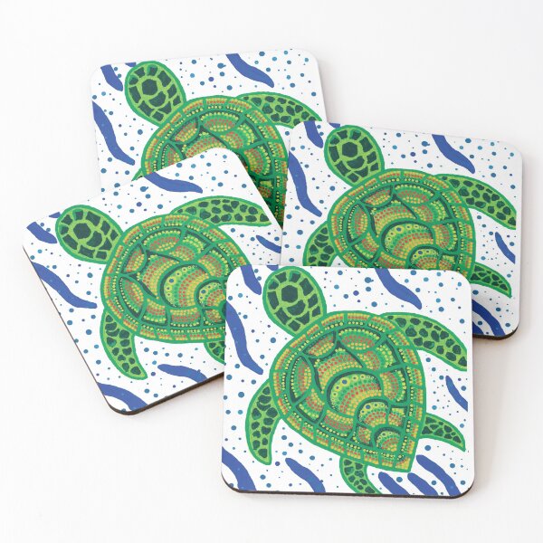 Item preview, Green Turtle Swimming designed and sold by MickAndoDesigns.