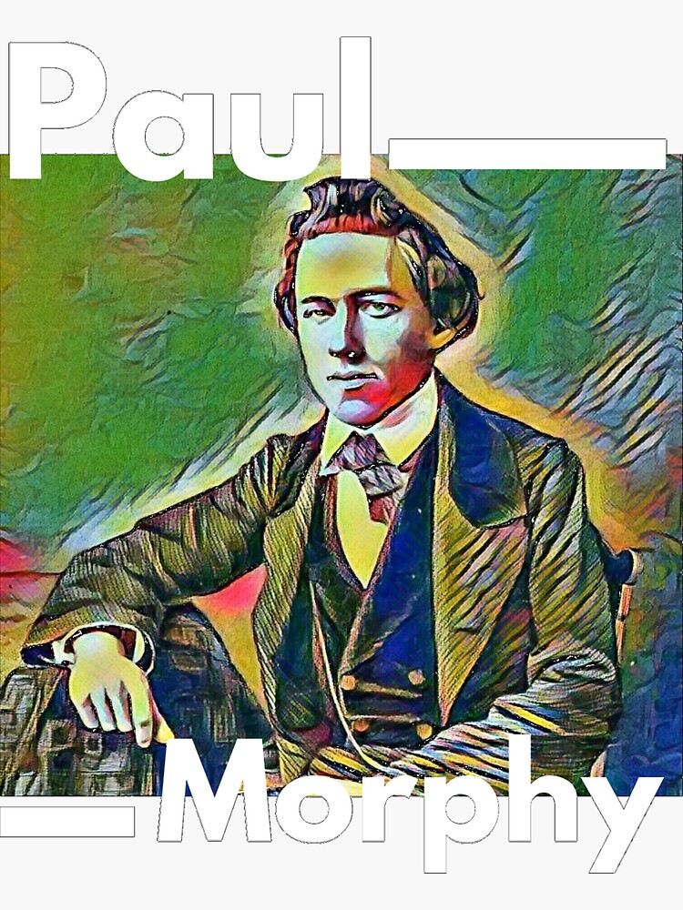 Chess Legends: Paul Morphy Poster