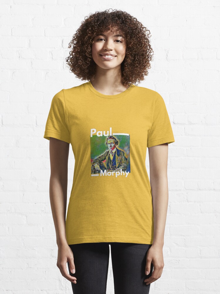 Paul Morphy Pop Art Chess T-shirt – Zero Blunders