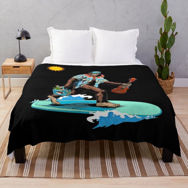 Item preview, Surfing Hawaiian Bigfoot Aloha Vacation designed and sold by WOTUFAKA.