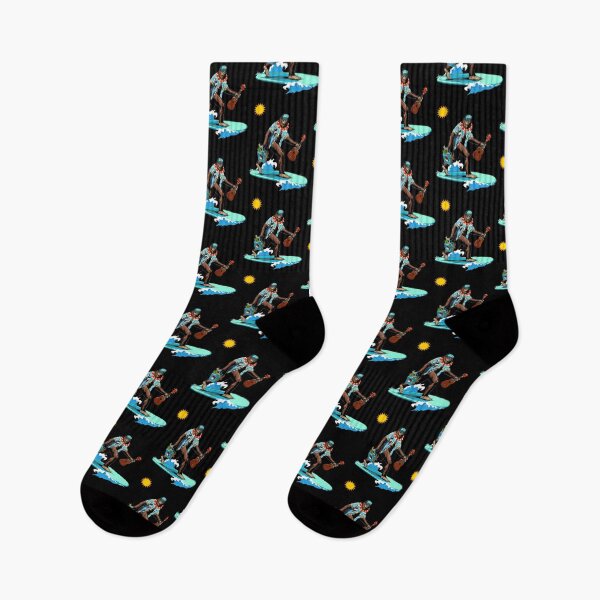 Item preview, Surfing Hawaiian Bigfoot Aloha Vacation designed and sold by WOTUFAKA.
