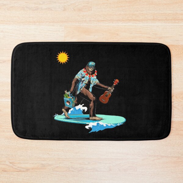 Item preview, Surfing Hawaiian Bigfoot Aloha Vacation designed and sold by WOTUFAKA.