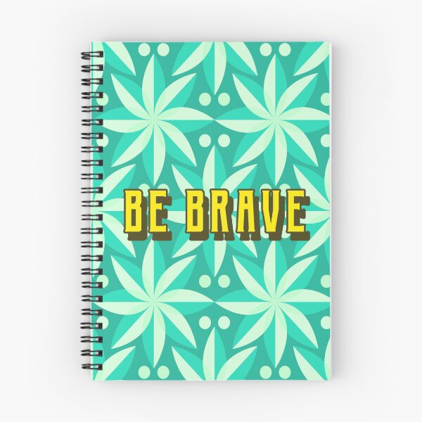 Item preview, Be Brave with A Wind Flower Pattern  designed and sold by S Y N T H R E A L M.